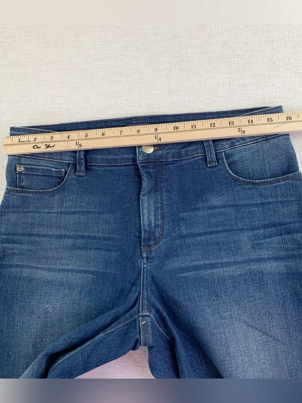 NYDJ high rise Alina Legging lift tuck technology skinny jeans women's size 8